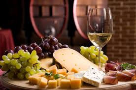 wine and cheese